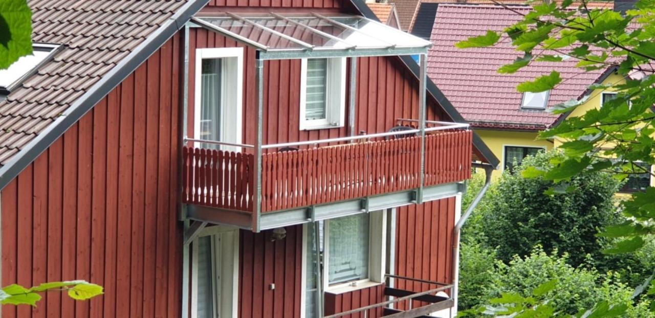 Fewo Mit Balkon Direkt Am Wald Und Wanderweg Ruhe Pur 2 Og Bad Sachsa Exterior foto