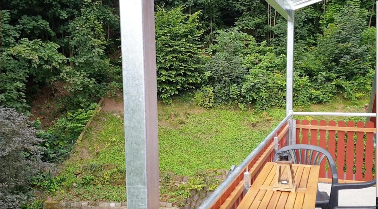 Fewo Mit Balkon Direkt Am Wald Und Wanderweg Ruhe Pur 2 Og Bad Sachsa Exterior foto